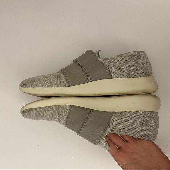 Vince || Aston Gray Slip-On Sneakers Shoes 9.5 - Picture 6 of 9